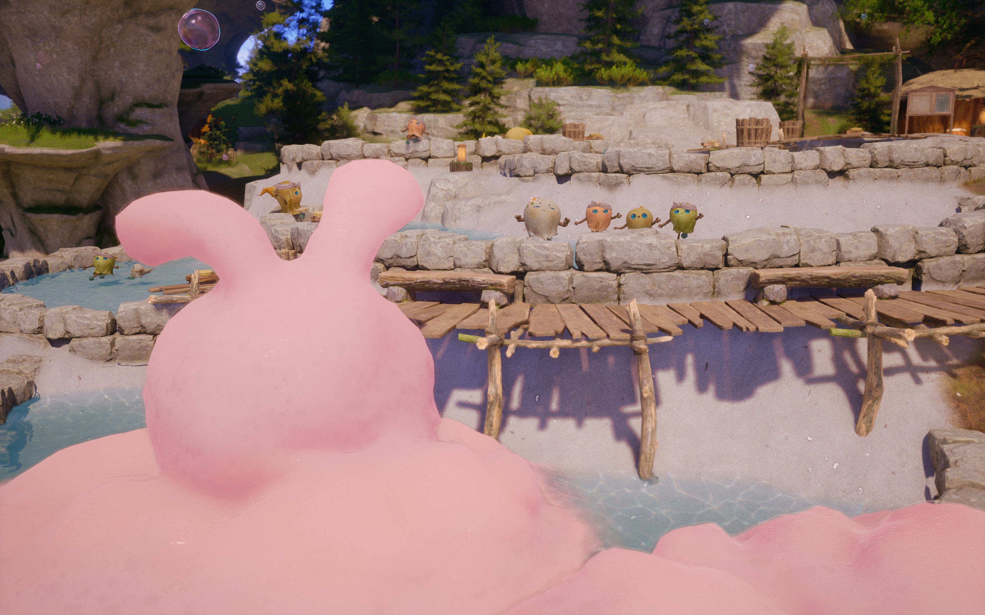 粉妝兔泡沫誕生啦