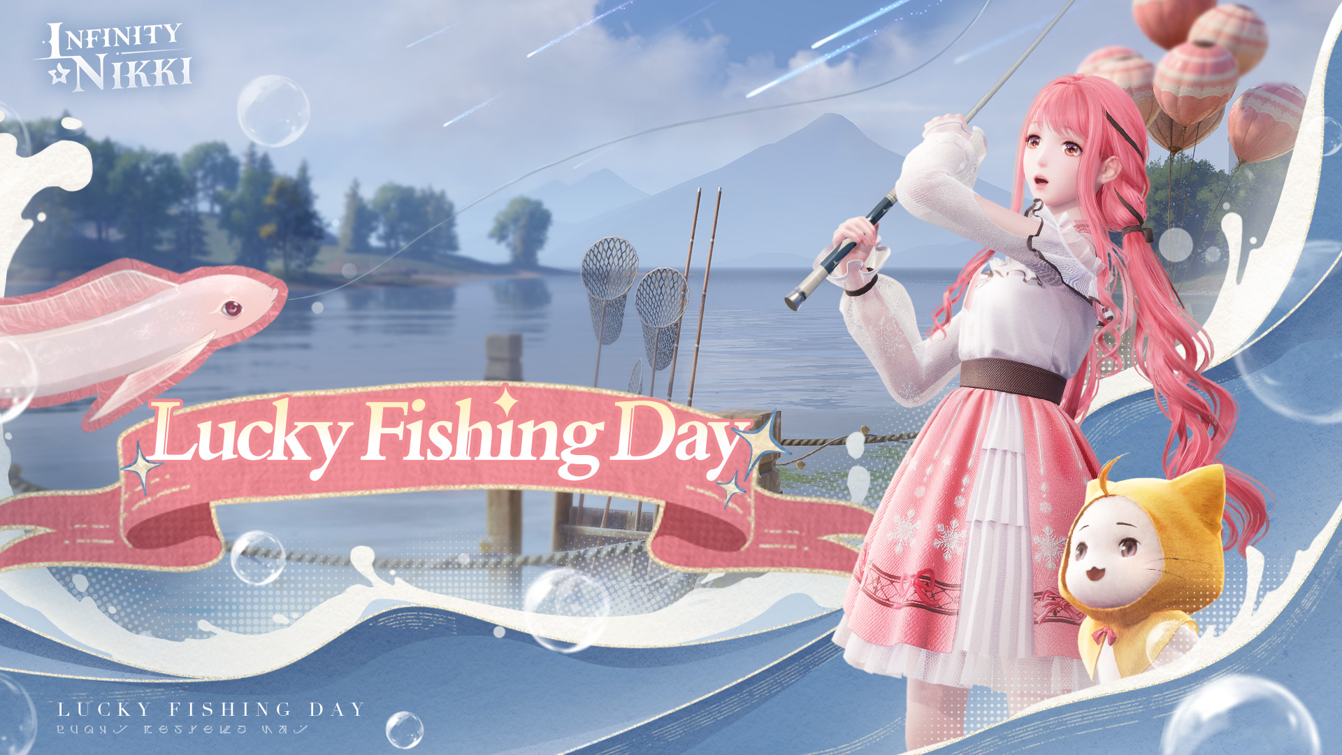 infinity nikki dress like a pink ribbon eel Infinity Nikki Official Website An Open-World Styling Fantasy