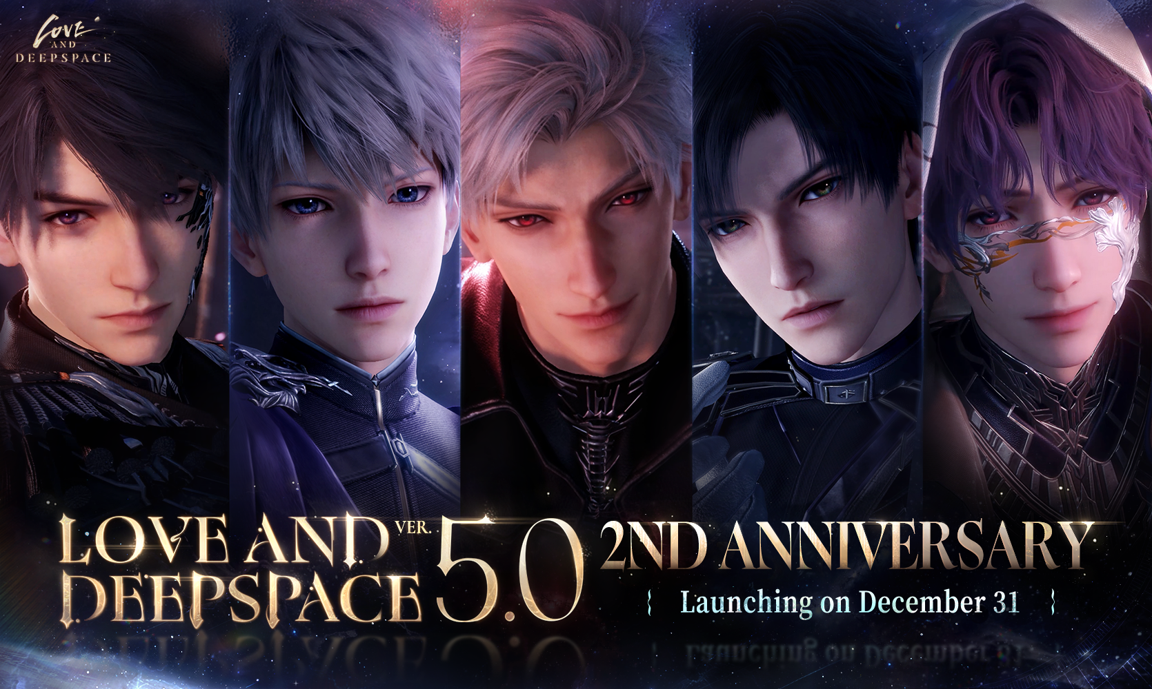 Love and Deepspace Website - Romance simulation game with 3D 